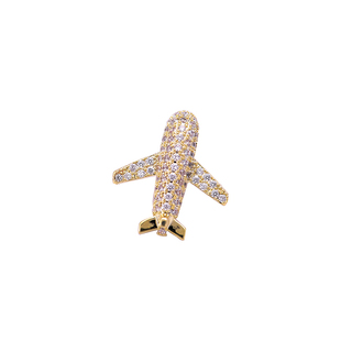 防走光小胸针领口装饰小飞机领针女 男衬衣别针高档胸针配饰可爱