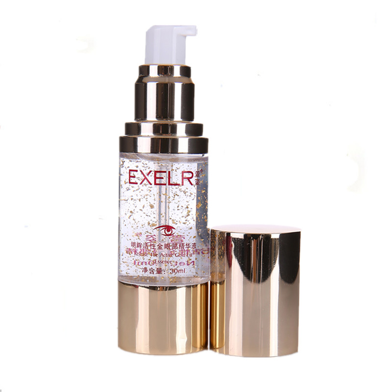 EXCEL宣姿正品化妆品 萱姿明眸活性金眼部精华液30ml补水保湿眼霜