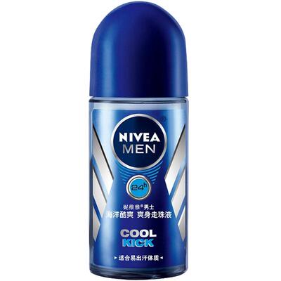 妮维雅男士腋下止汗香体露走珠液