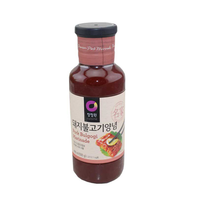 韩式烤肉酱清净园猪肉酱