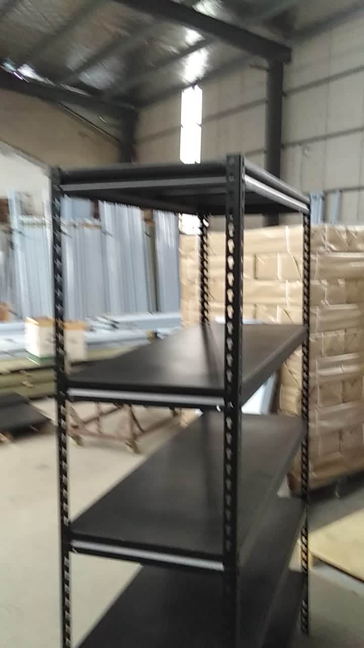 Powder Coated Adjustable Metal Slotted Angle Iron Rack Shelf Buy