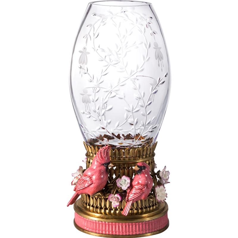 凤凰美居欧式风水晶彩绘工艺品