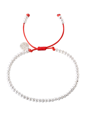 韩版古风手工编织森系本命年红绳