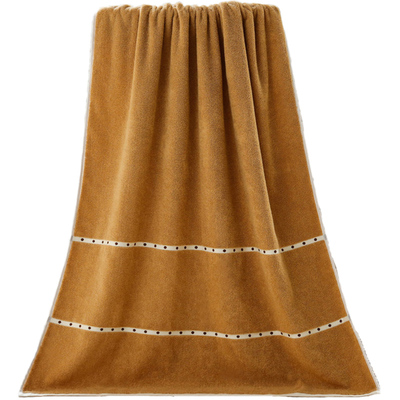 金号纯棉舒适浴巾加大柔软吸水