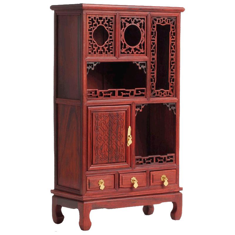 仿古风明清家具红木雕刻微缩模型