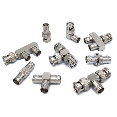 bnc转接头射频直通接口三通