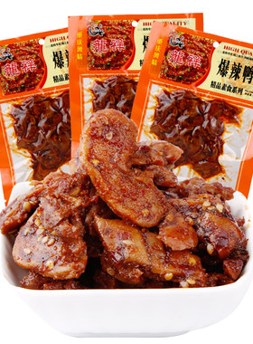 龙祥爆辣鸭肠休闲零食小吃面筋