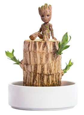 格鲁特迷你手办饰品摆件巴西木饰品漫威银河护卫队小树人