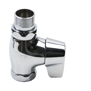 全铜蹲便器冲水阀手按式 快开大便冲洗阀门开关 卫生间便池冲水阀