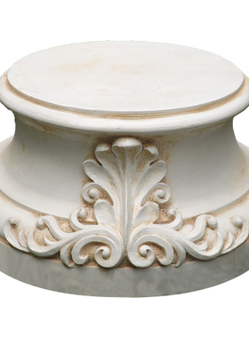 欧式风圆形加高罗马柱酒吧小摆设