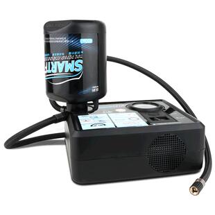 瑞柯车载充气泵点烟器式轮胎充气泵车载 小轿车12v电动补胎一体机