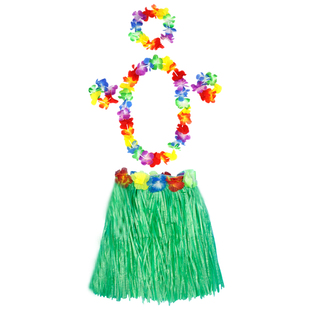 幼儿园草裙儿童夏威夷草裙舞裙子表演服装草裙舞演出服海草舞套装