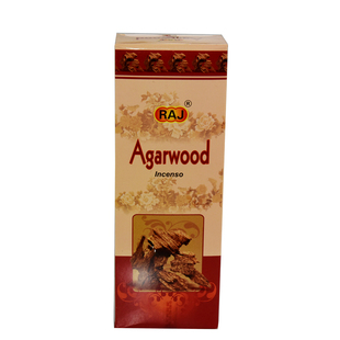 印度香熏Agarwood-沉香木线香RAJ正品家用熏香养生舒缓缓解疲劳