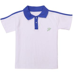 校服夏季短袖上衣初高中学生夏季男女班服套装致青春同款蓝白短袖