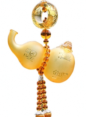 摆件宝葫芦浩宇佛具古法琉璃