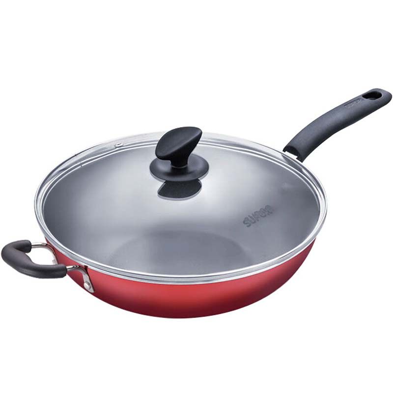 正品苏泊尔炒锅炫彩易洁不粘锅PC30S3/PC32S3/NC30F4/NC32F4通用