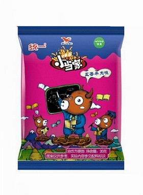统一小当家干脆面五香牛肉味整箱