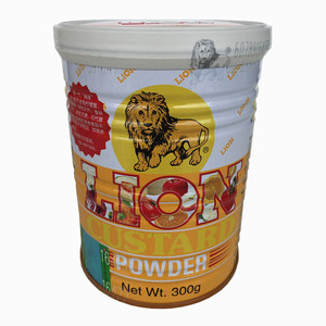原装正品狮牌吉士粉300g速溶卡士达粉烘焙原料蛋挞布丁蛋糕面包粉