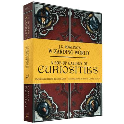 英文原版罗琳的魔法世界立体书