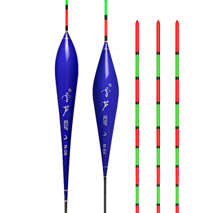 正品红绿尾鱼漂高灵敏抗风浪醒目浮漂套装阴天尾纳米漂鲫鱼鲤鱼漂