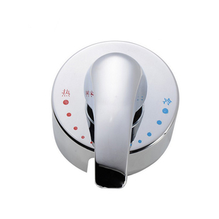 圣雪铜二进一出分水器 电热水器混水阀 明装冷热水阀 淋浴阀