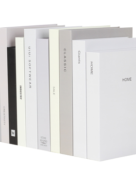 软装饰品样板房仿真书现代简约