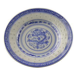 景德镇十大瓷厂老厂货七十年代青花玲珑杯托描金茶托壶承小平盘碟