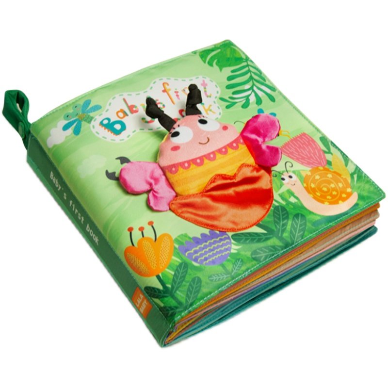 拉拉布书婴儿启蒙早教立体英文布书0-3岁撕撕书宝宝撕不烂土豪书
