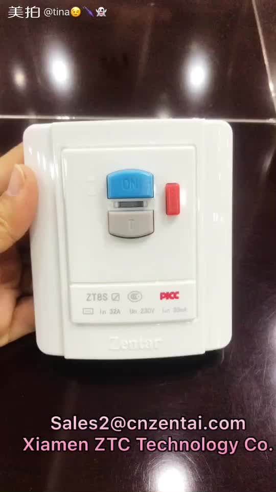 Rcd 10ma Fused Connection Air Conditioner Wall Switch Buy Rcd Fused