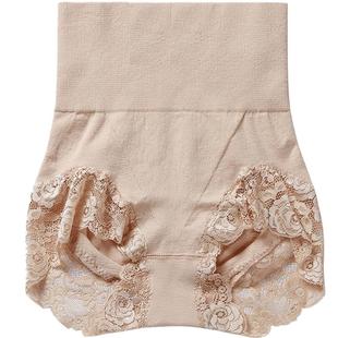 高腰内裤女纯棉夏季薄款收腹裤夏收小肚子强力塑形束腰大码提臀裤