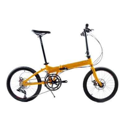 CRIUS 20寸超轻男女成人铝合金风行碟刹折叠自行车D8 S18 9速18速