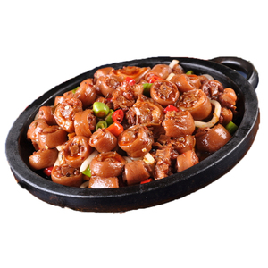 猪尾巴半成品熟食400g酒店特色菜冷冻食材切片卤菜飘香猪尾商用