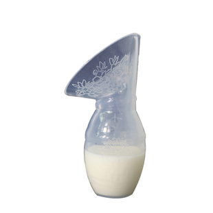 佳颖乐母乳收集器采集器 手动吸奶器 集奶器 接奶器 硅胶挤奶器