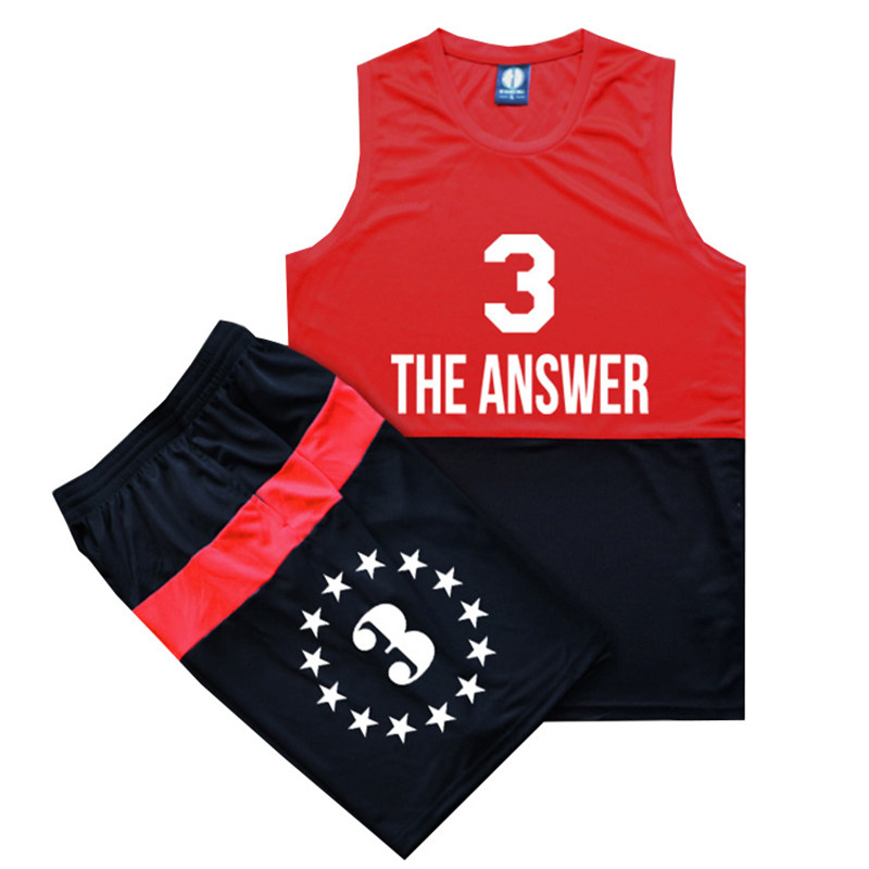 费城男女篮球服定做球衣恩比德训练服套装比赛服篮球衣队服定制