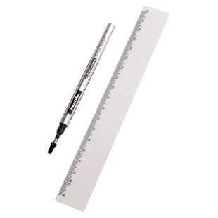 宝克大容量中性笔芯 银装芯 PS2190 2210 2220 0.5mm/0.7mm/1.0mm黑色水笔芯替芯子弹头碳素黑笔芯 12支装