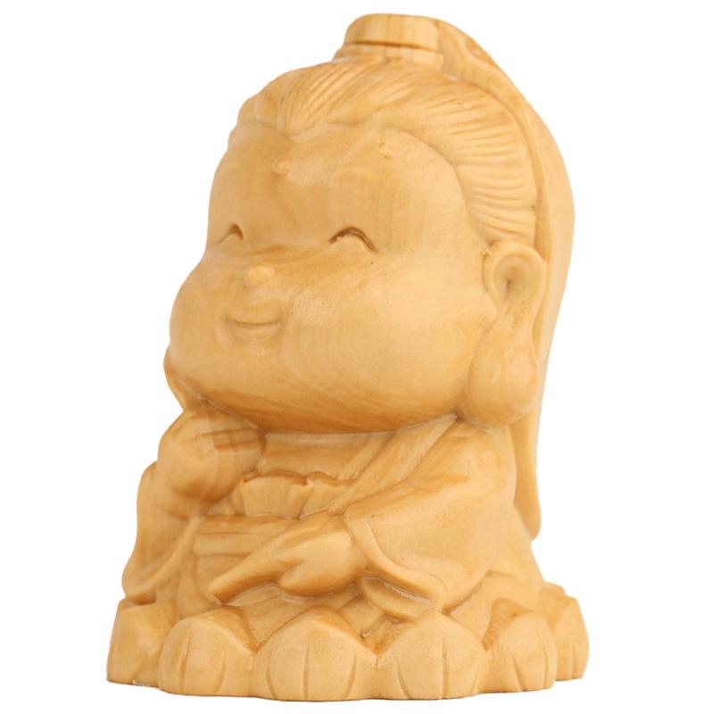 红木佛像公仔观音手把件工艺品