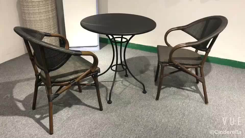 Outdoor White Rattan Dining Table And Chair Set Sv1823 Buy White