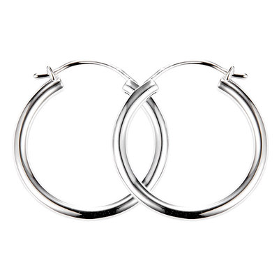 正品防过敏实心纯银男女大耳环