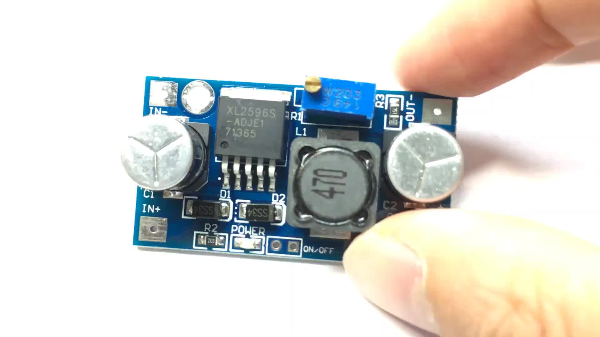 Dual Polarity 5 Volt Converter Using Lm2685