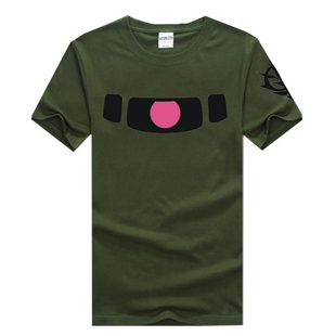 机动战士高达吉翁军扎古短袖纯棉T恤热门游戏周边T恤AC382