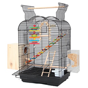 横丝大型鸟笼鹦鹉笼子大号豪华别墅虎皮玄凤专用生态繁殖笼家用