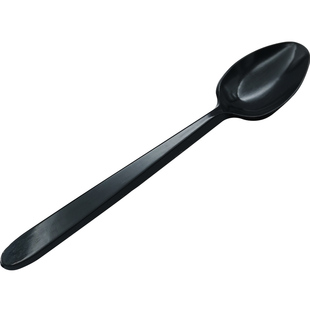 翰庭一次性勺子长柄独立单独包装烧仙草甜品奶茶勺黑白色塑料调羹