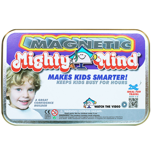特价清仓美国Mighty Mind 磁力几何拼图儿童益智玩具