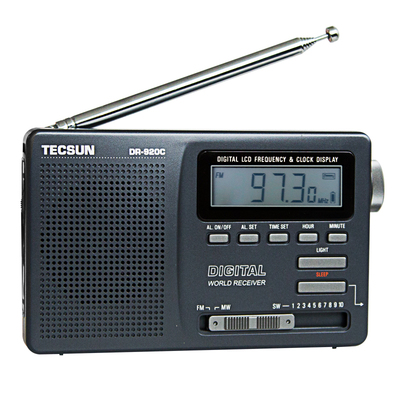 德生便携四级小型半导体收音机