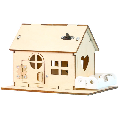 学生科技手工制作材料七彩木屋