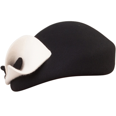 ee时尚冬天羊毛呢保暖休闲帽子