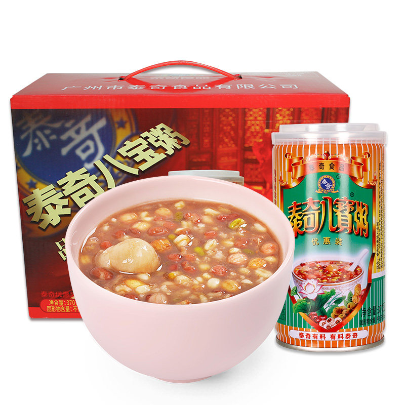 370g*12整箱装桂圆泰奇八宝粥