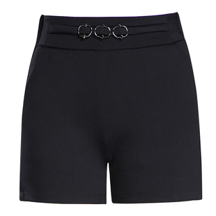 秋冬毛呢短裤女假两件短裙裤妈妈外穿大码显瘦呢子短裤包臀靴裤裙