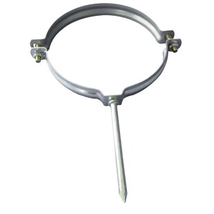PPR50管铁管卡75镀锌铁给水管夹抱箍卡扣卡箍160PVC110镀锌管卡箍