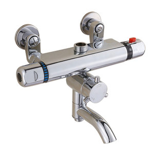 全铜恒温淋浴龙头花洒套装 电热水器太阳能混水阀冷热龙头控温阀